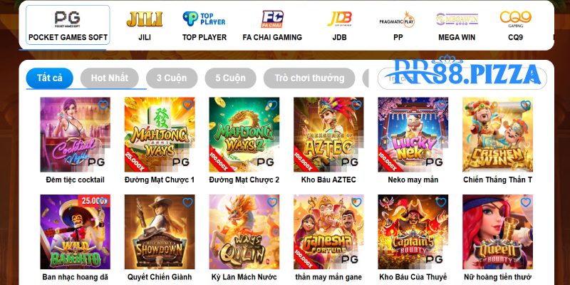 nổ hũ đa dạng sảnh cược